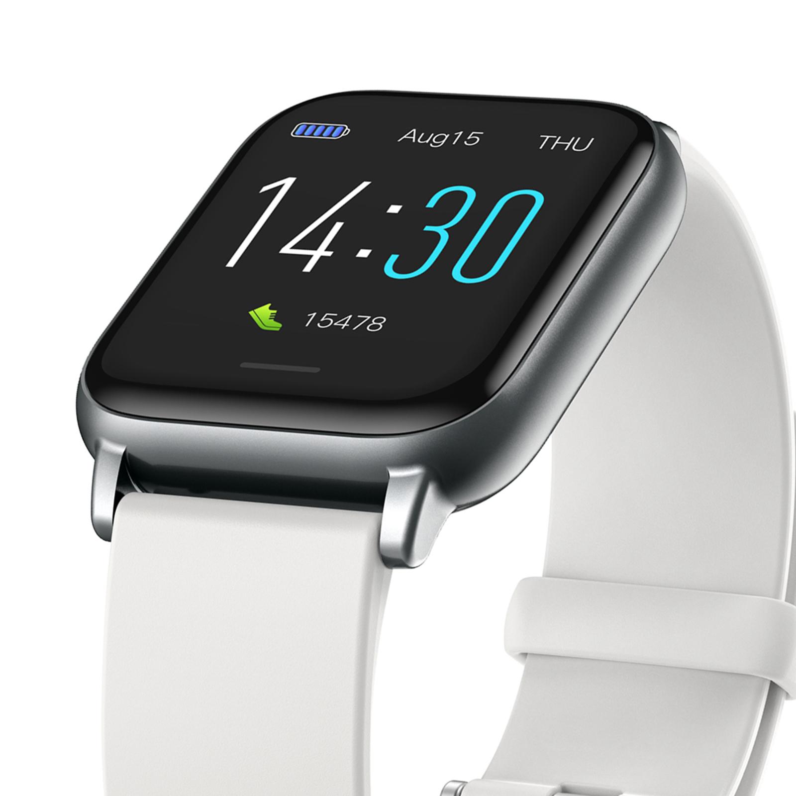 1.3in 2021 Men Fashion Bluetooth 5.0 Smart Watch Sleep Monitor Pedometer Waterproof 170mAh