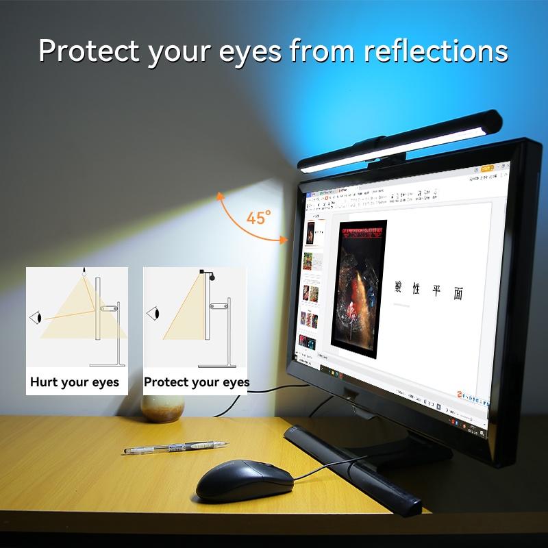 Đèn màn hình 5 màu với đèn nền RGB, đèn máy tính USB