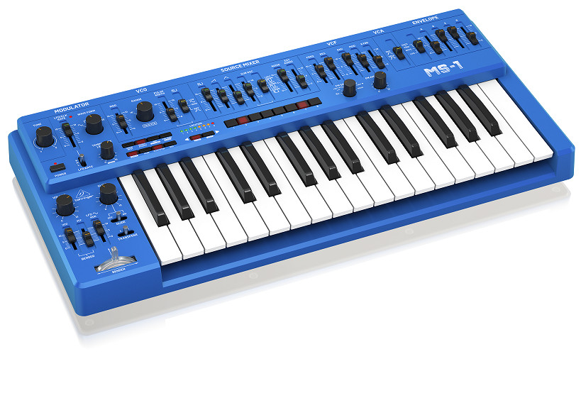 Behringer MS-1-BU Analog Synthesizer in Blue-Hàng Chính Hãng