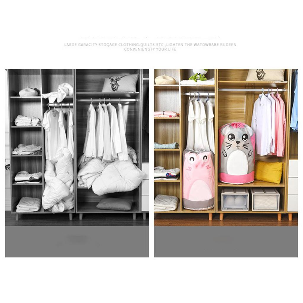 Collapsible Clothes Cotton Blanket Bed Cover Wardrobe Sweater Storage Bag