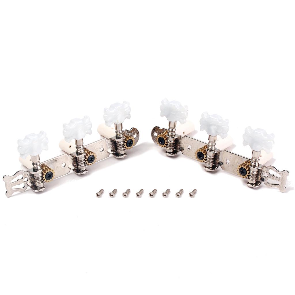 2pcs Classical Guitar Tuner Tuning Pegs Machine Heads Guitar Accessories