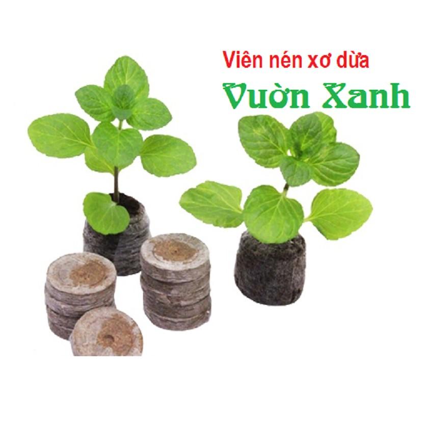 Combo 50 viên nén xơ dừa ươm cây