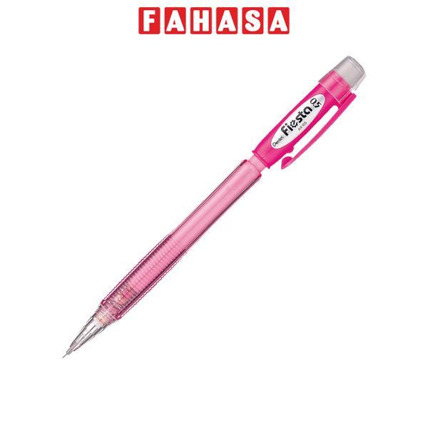 Bút Chì Bấm Fiesta Có Tẩy 0.5 mm - Pentel AX105-BE - Thân Màu Đỏ