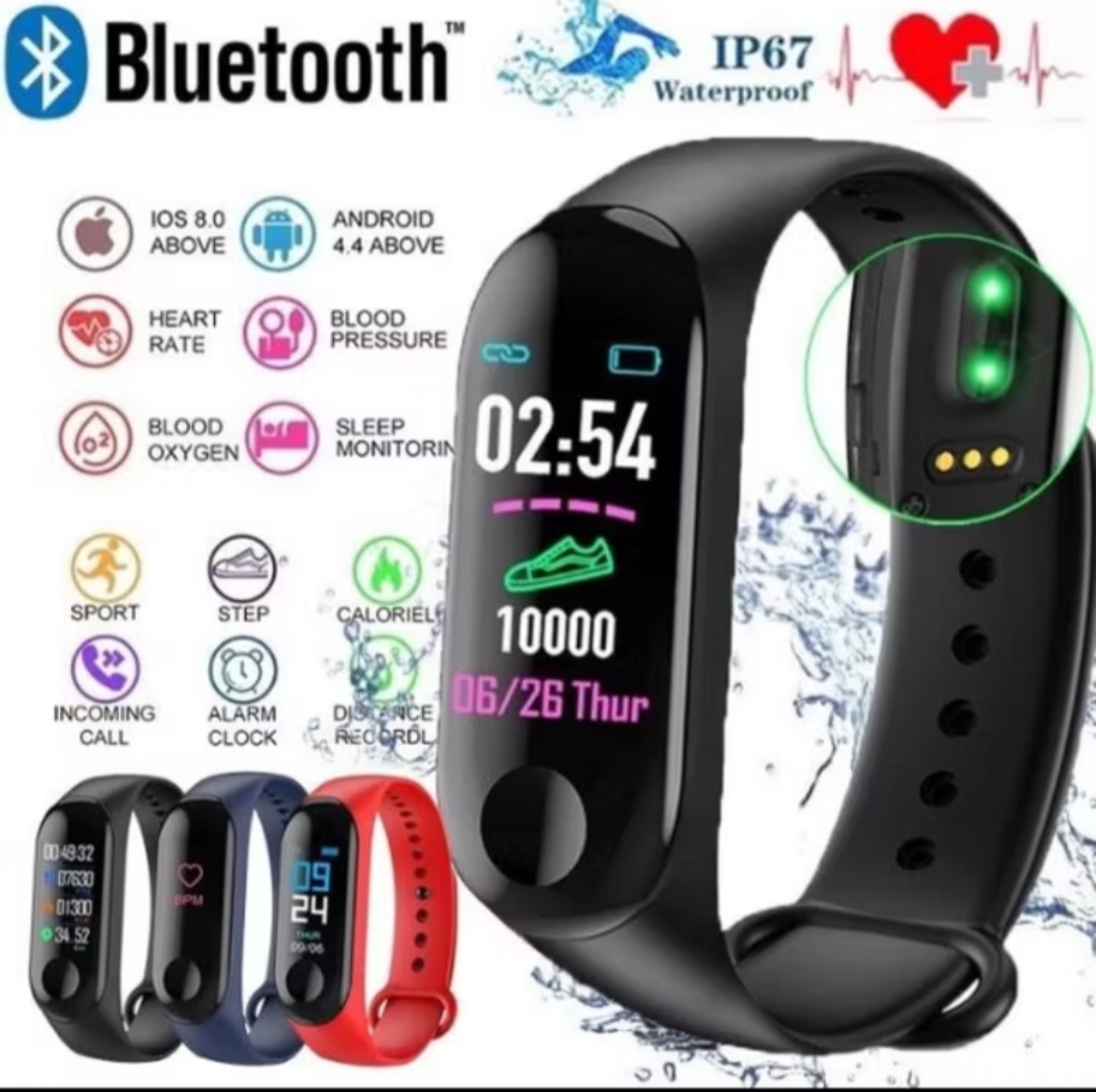 ĐỒNG HỒ LED ĐEO TAY THÔNG MINH ĐO NHỊP TIM BƯỚC CHÂN VẬN ĐỘNG THỂ THAO