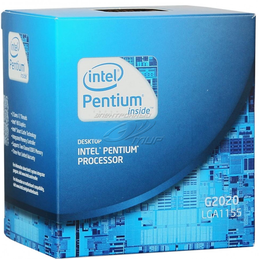 CPU Intel Pentium G2020 TRAY (2.90GHz, 3M) + Fan Zin  socket 1151 - Hàng chính hãng.