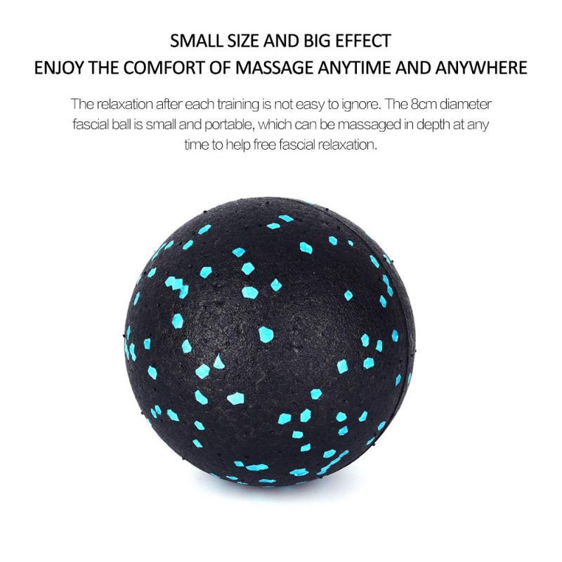Myofascial Peanut Massage Ball High Density Lacrosse Ball Training Body Fascia Roller Yoga Gym Relaxing Exercise Equipment