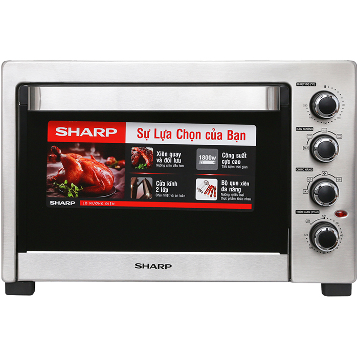 Lò Nướng Sharp EO-A384RCSV-ST (38L) - Hàng Chính Hãng