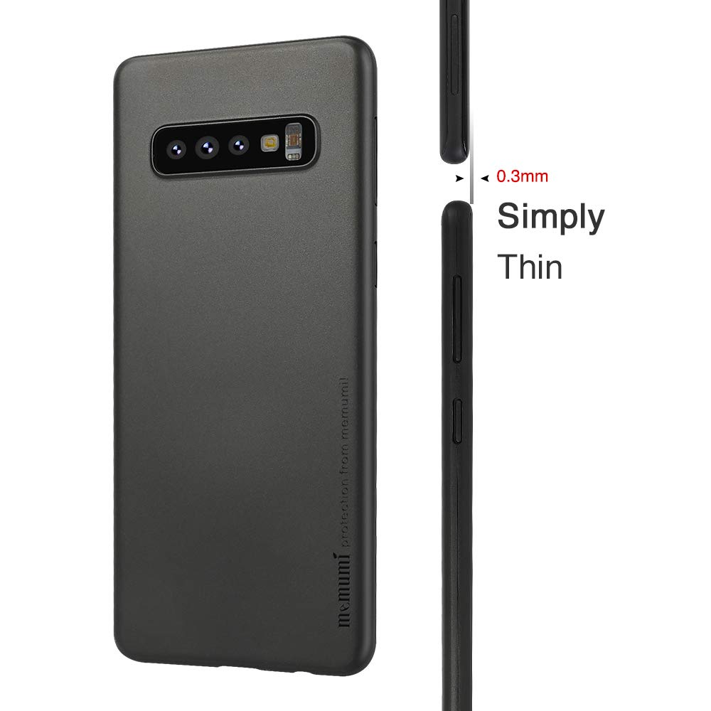 Ốp lưng siêu mỏng Samsung S10 S10 Plus Memumi Slim 0.3mm - Hàng Chính Hãng