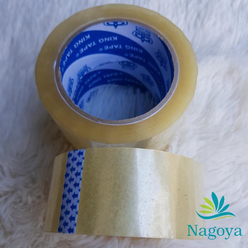 Băng Keo Trong 100yard, Dán Thùng Siêu Dính, 1 Cây 1,2kg