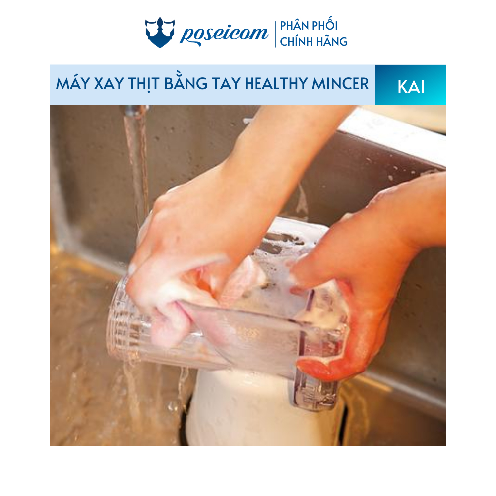 Máy xay thịt bằng tay chính hãng KAI- Healthy mincer KAI