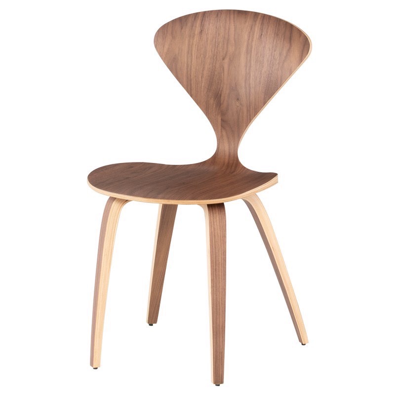 Ghế Cherner Gỗ uốn cong Plyconcept Sadin Chair - Màu Walnut