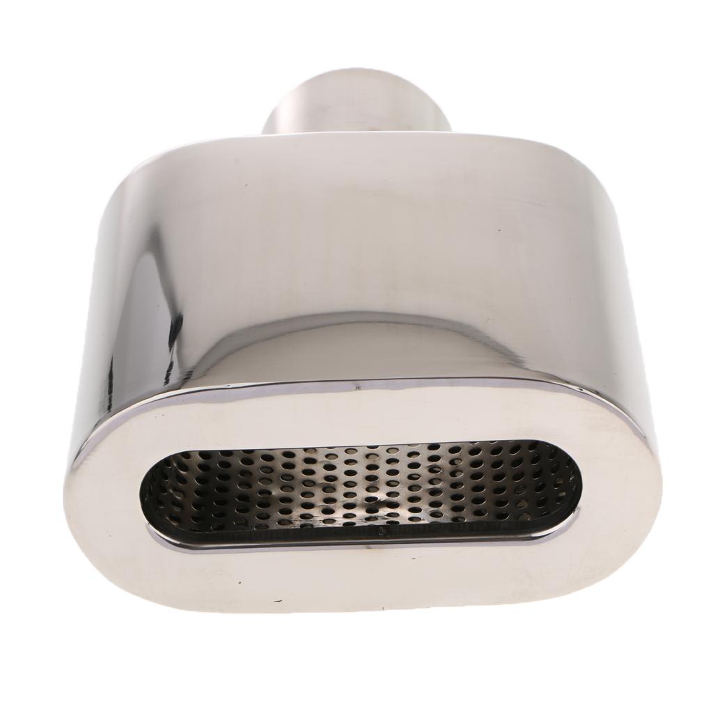 Car Truck Tail Throat Pipe Exhaust Pipe Trim Tips Muffler Pipe