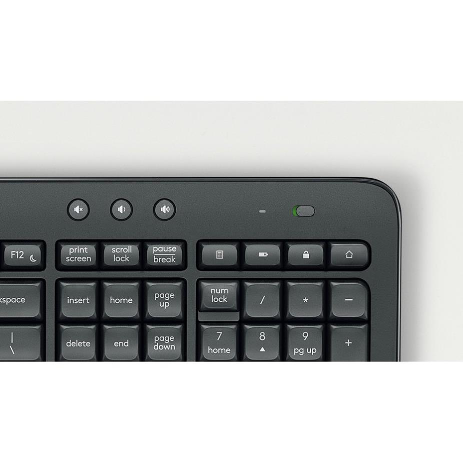 Bộ Bàn phím chuột Logitech MK545 Không dây - Thiết kế chống nước đổ tràn - Hàng chính hãng