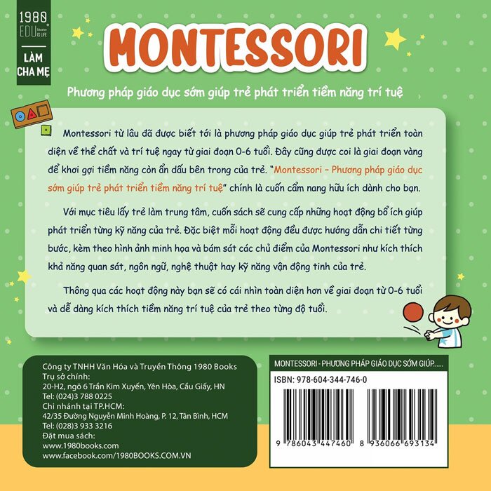 Montessori: Phương pháp giáo dục sớm giúp trẻ phát triển tiềm năng trí tuệ (M)