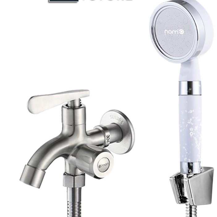 Bộ vòi sen tăng áp C'MON TS-10 + củ sen lạnh CSL-01