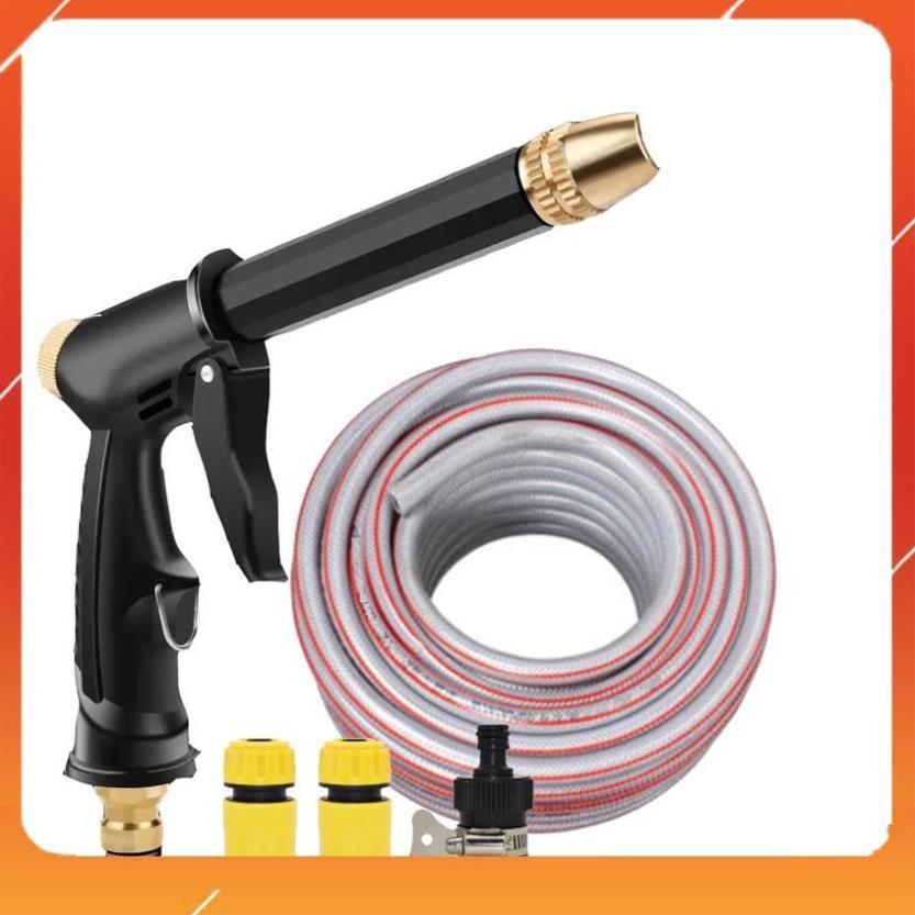 Bộ dây và vòi xịt rửa xe tưới cây tăng áp,vòi xịt rửa,vòi tưới cây 810-2576-1