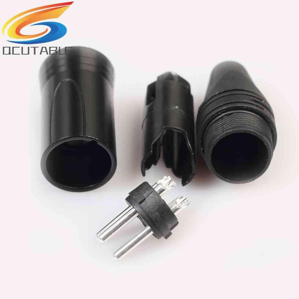 Set 10 Đầu Nối Dây Cáp Âm Thanh Microphone XLR 3Pin