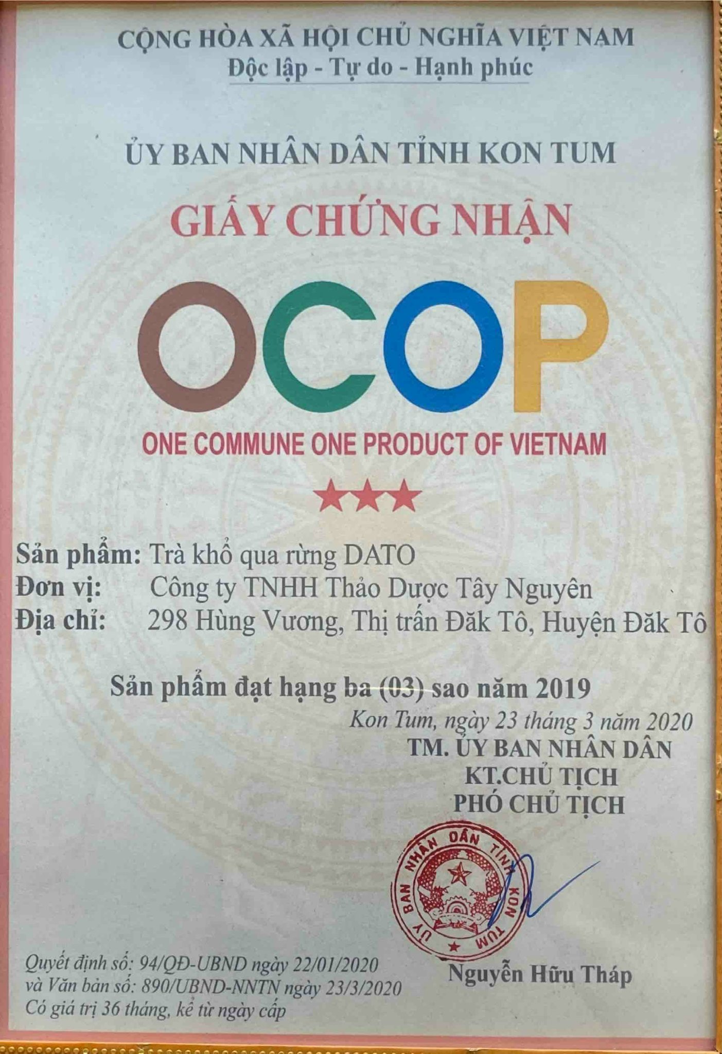 Trà khổ qua rừng DATO, trà khổ qua,  trà thanh nhiệt , túi lọc, hỗ trợ tiếu đường, giảm cân