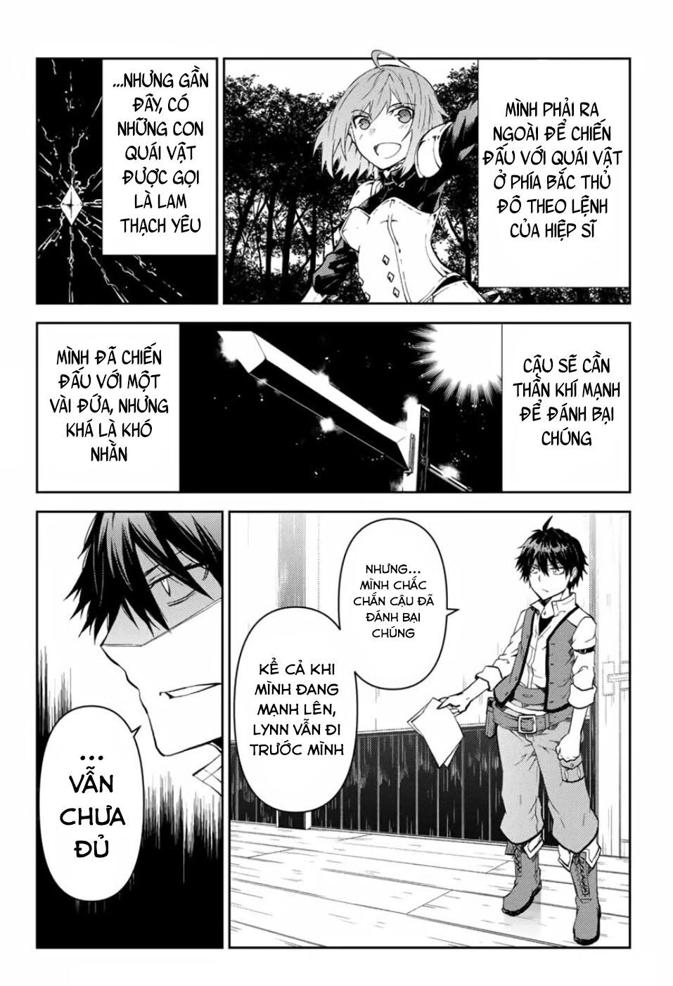 từ chức nghiệp yếu nhất trở thành "thợ rèn" mạnh nhất chapter 21 4