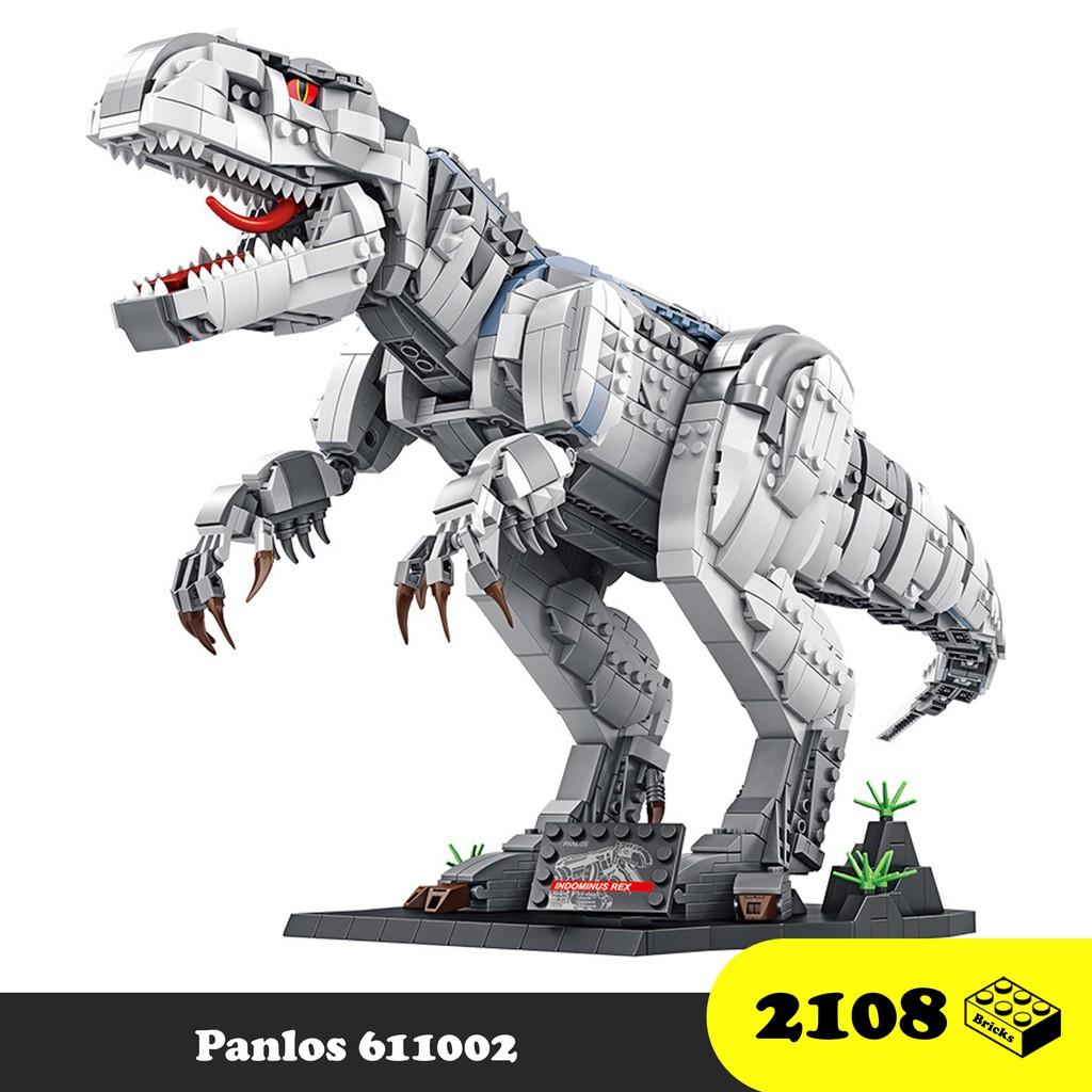 Đồ chơi lắp ráp Khủng long bạo chúa T-rex - Panlos 611002 T-Rex Dinosaur - 2108 Mảnh ghép