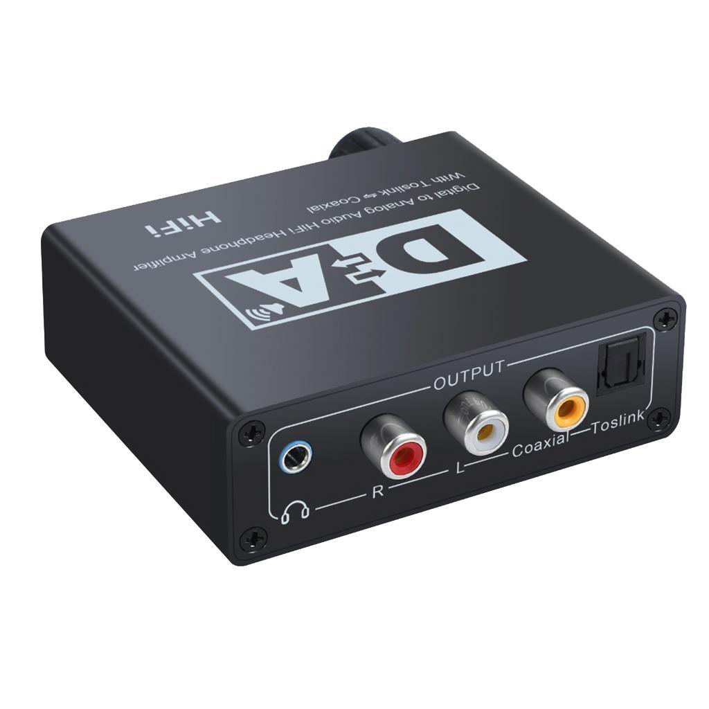 Switch 3.5mm Digital to Analog Audio Adapter Converter EU