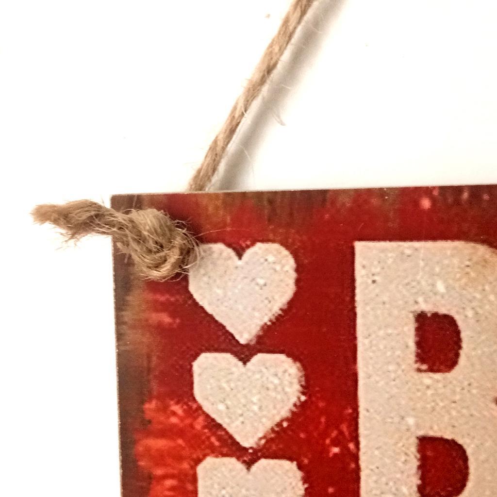Be Mine Love You Sweetheart XOXO  Indoor Decoration Hanging Sign