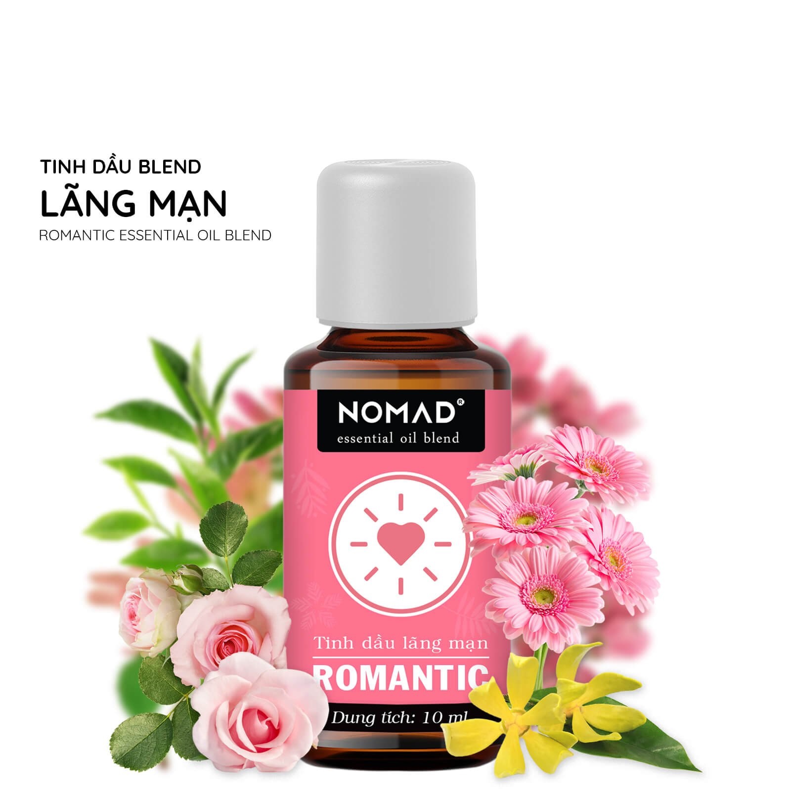 Tinh Dầu Lãng Mạn Nomad Essential Oil Blend - Romantic