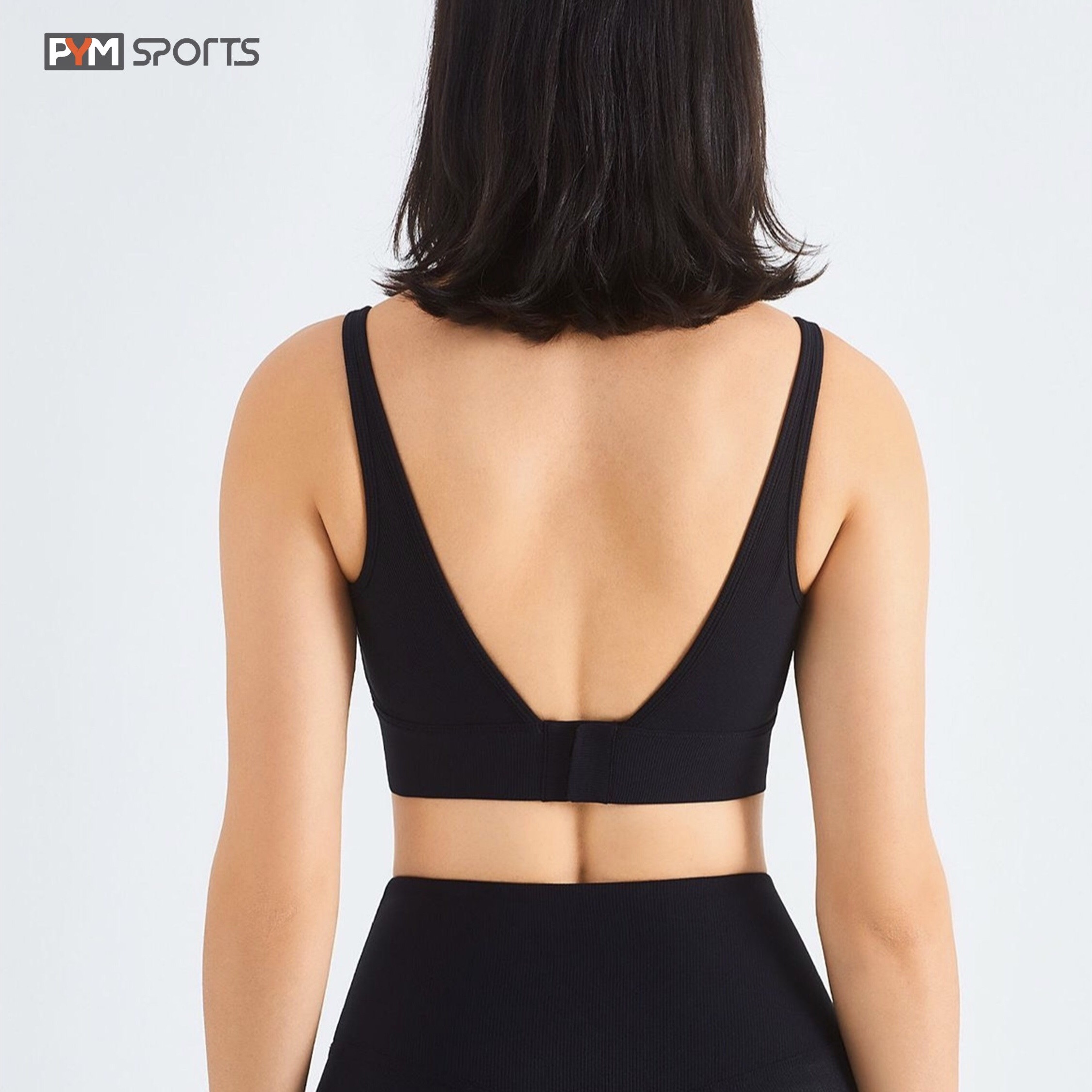 Bra cài sau PYMSPORTS - PYMBR052, Bra yoga, gym kèm mút thấm hút mồ hôi