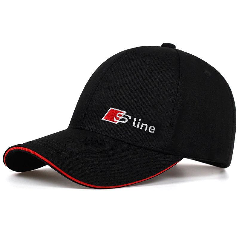 Men's Baseball Cap Embroidery Pure Cotton Car Logo M High Sex Cap Outdoor Riding Motorcycle Hip Hop Cap Sports Cap