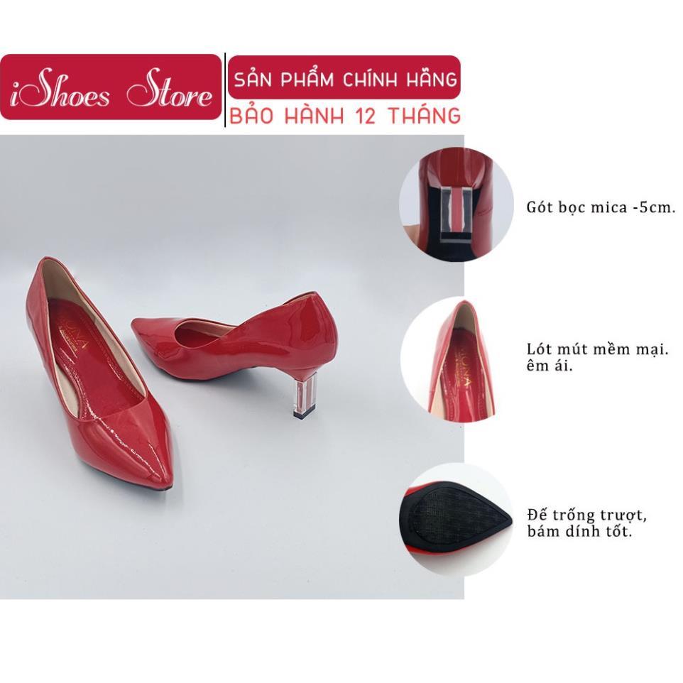 Giầy hàng chất lượng cao Giày nữ cao 6cm hàng hiệu MONA - D730