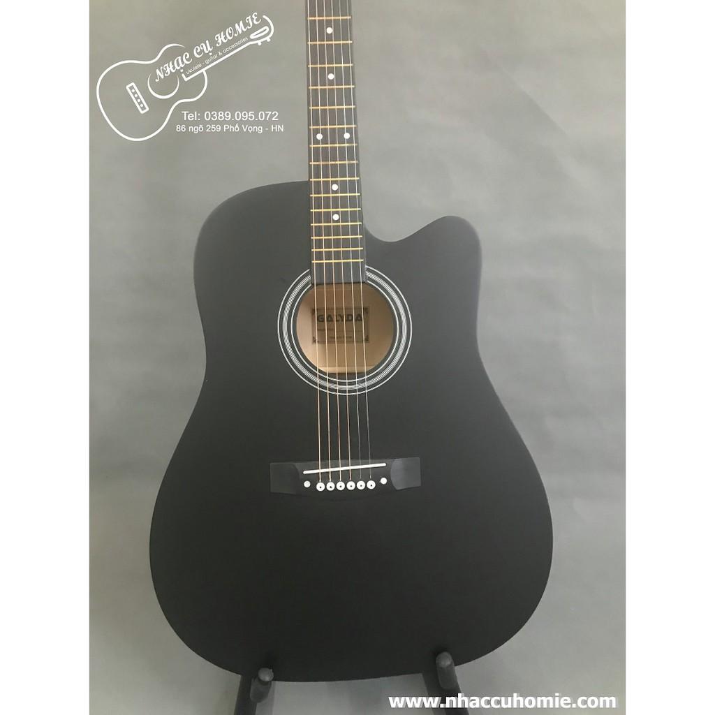 ĐÀN GUITAR ACOUSTIC GALYDA MÀU ĐEN