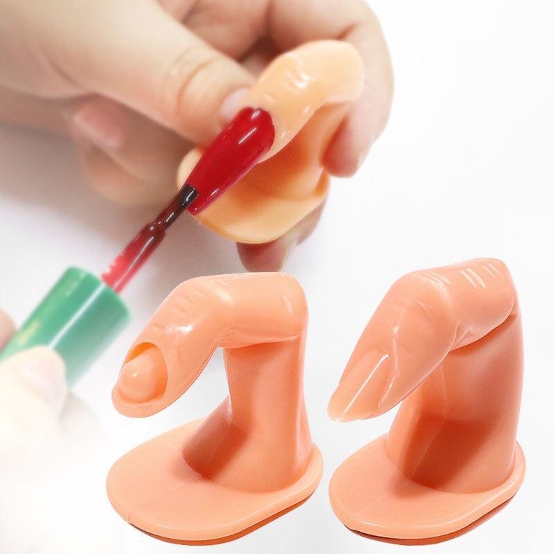 (Hàng mới về)Ngón tay giả tập vẽ, đắp gel, đắp bột, úp móng dành cho Nail