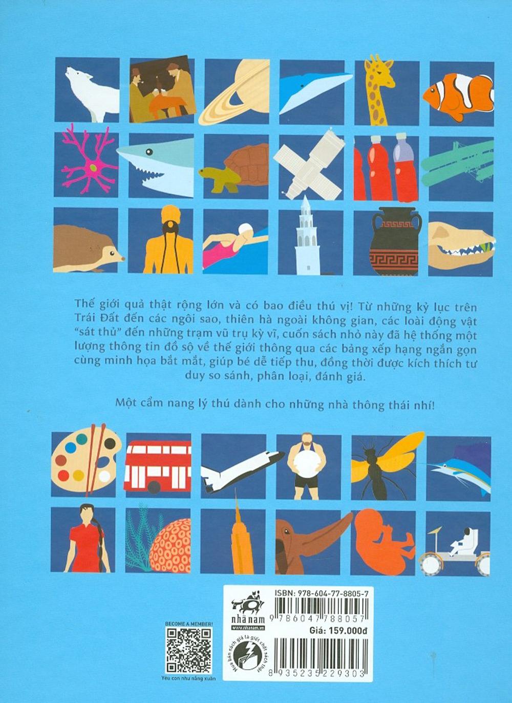 Sách Infomania - Các Kỷ Lục, Top 10 Và Những Thông Tin Kỳ Thú Khác