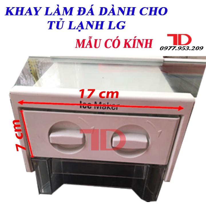 Khay làm đá tủ lạnh LG, Khay đá rơi tủ lạnh LG hàng tốt Điện Lạnh Thuận Dung