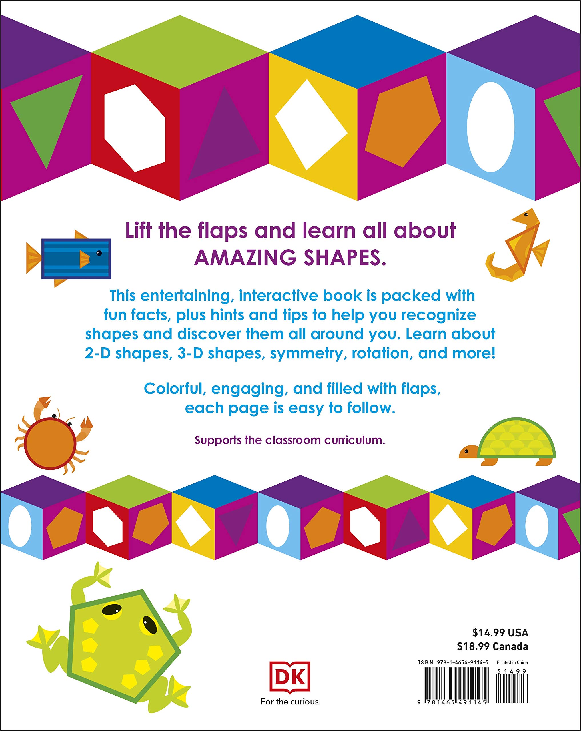 Geometry Genius: Lift And Learn: Filled With Flaps To Make Math Fun!
