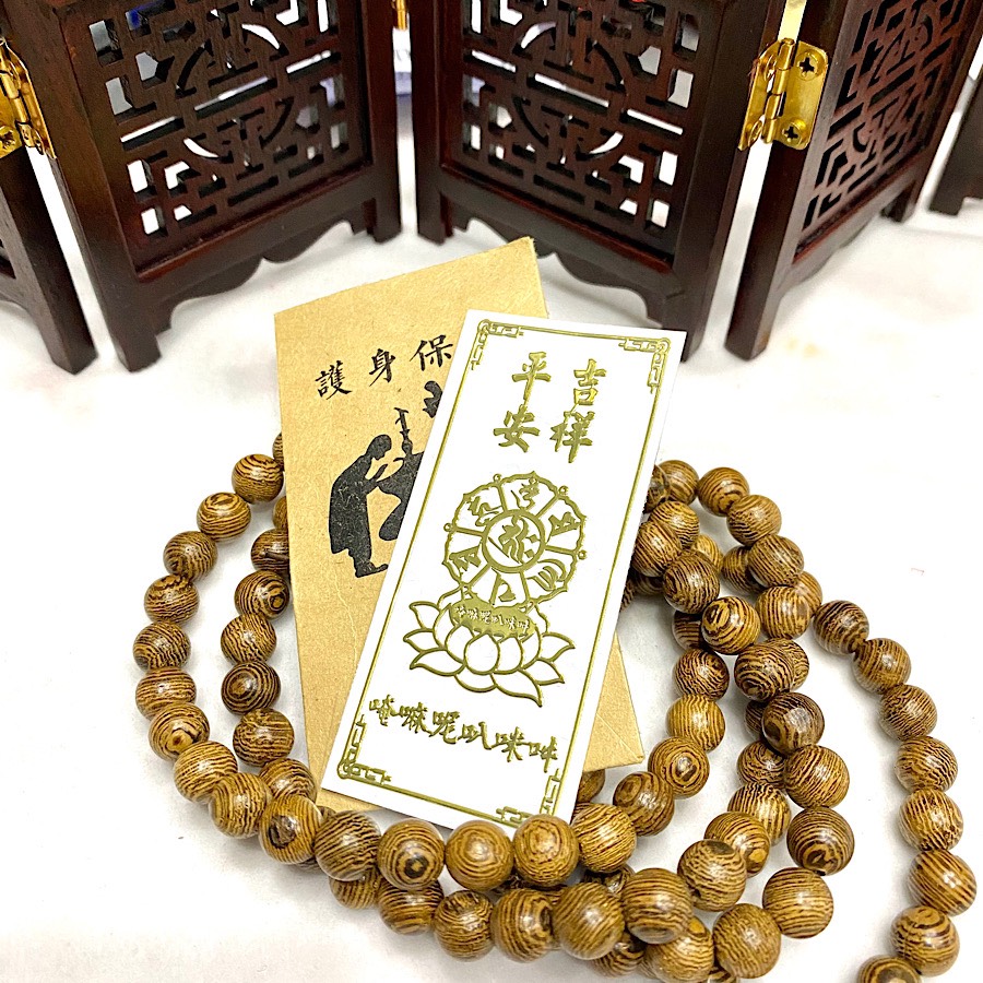 MIẾNG DÁN LỤC TỰ BÌNH AN CÁT TƯỜNG
