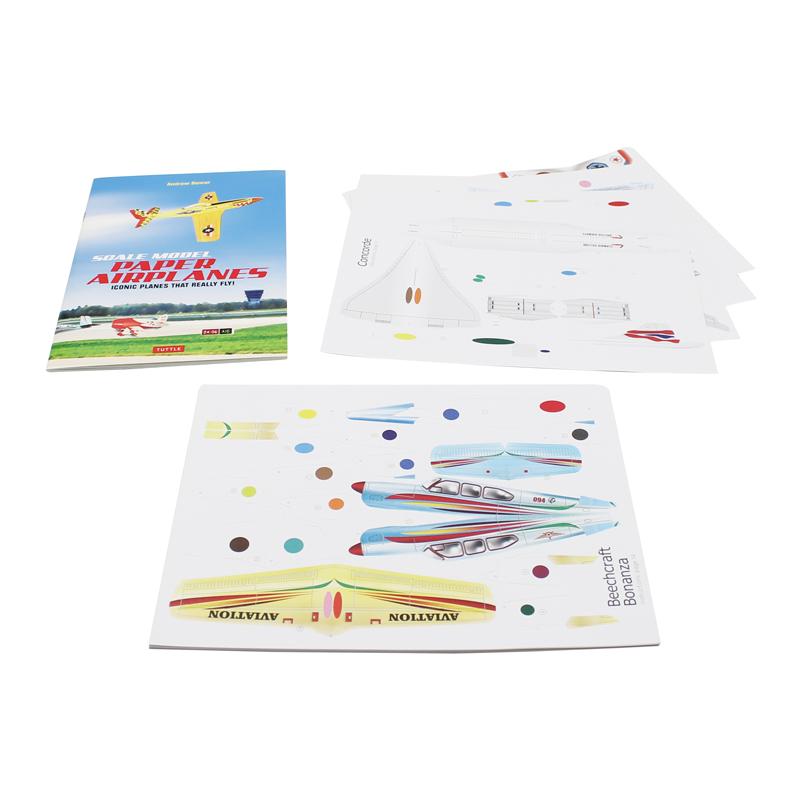 Scale Model Paper Airplanes Kit: Iconic Planes That Really Fly! Slingshot Launcher Included