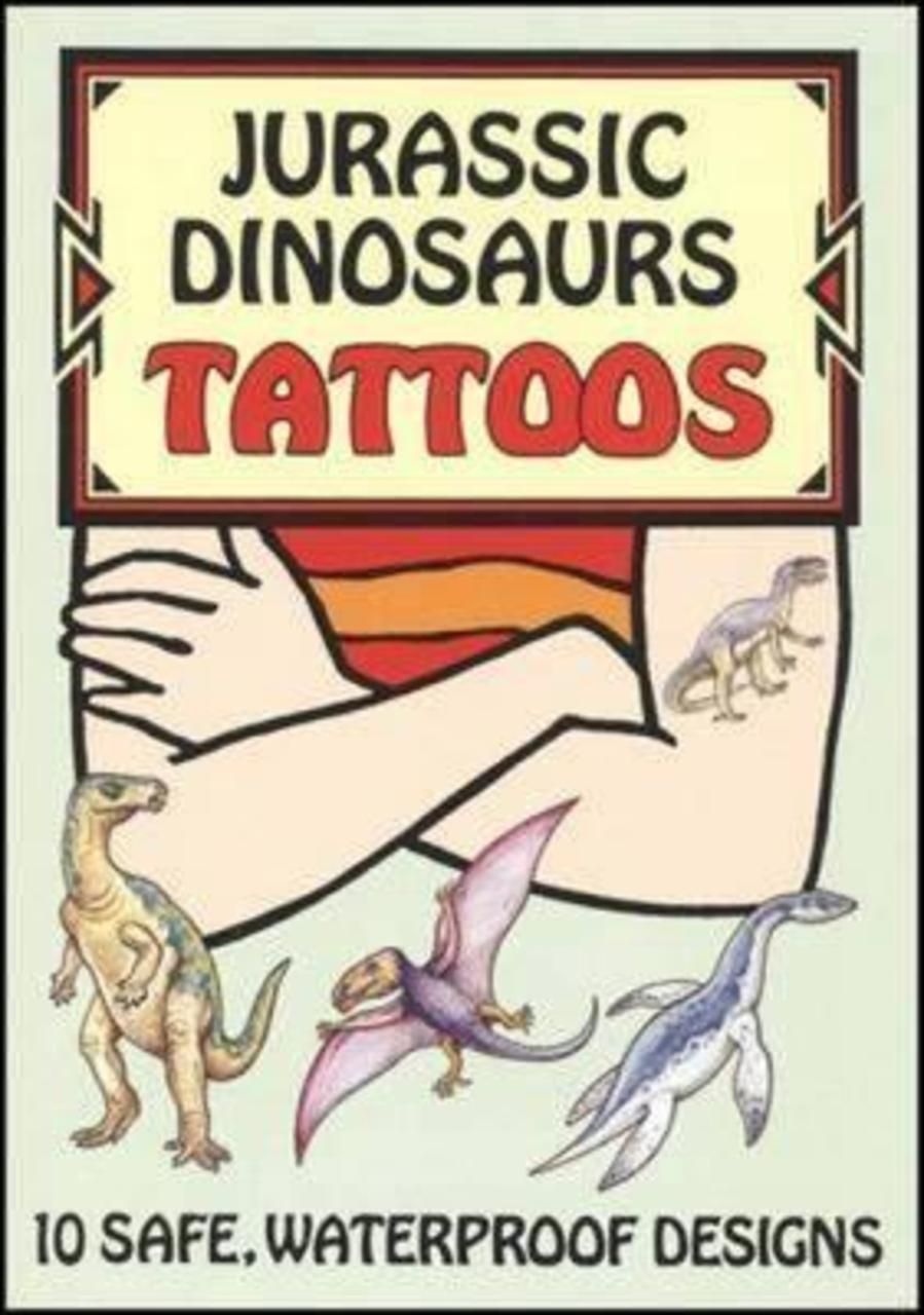 Sách - Jurassic Dinosaurs Tattoos by R. Soffer