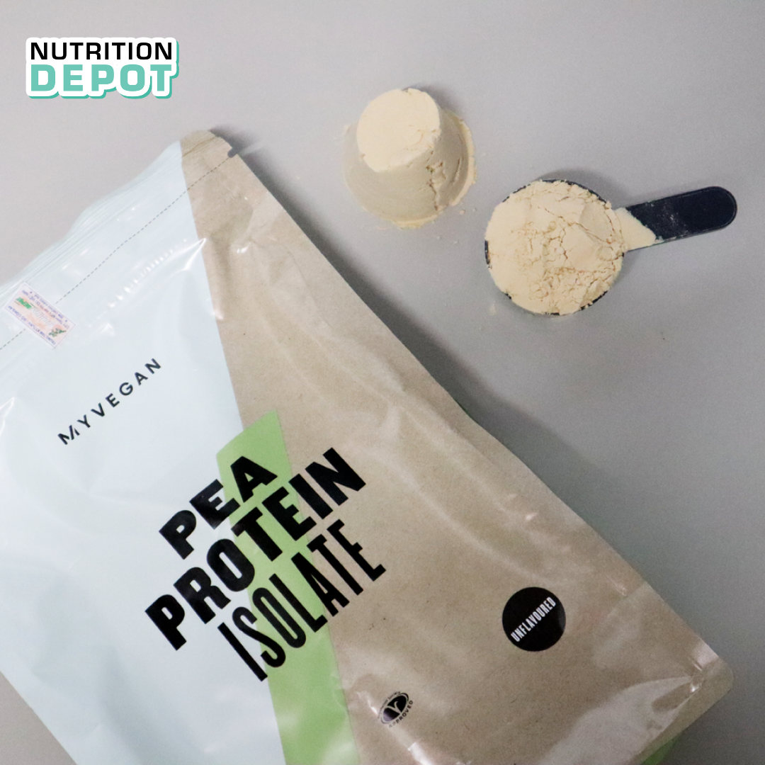 Sữa bổ sung đạm dành cho người ăn chay từ đậu hà lan Pea Protein Isolate Myprotein không mùi 2.5kg  - NUTRITIONDEPOT