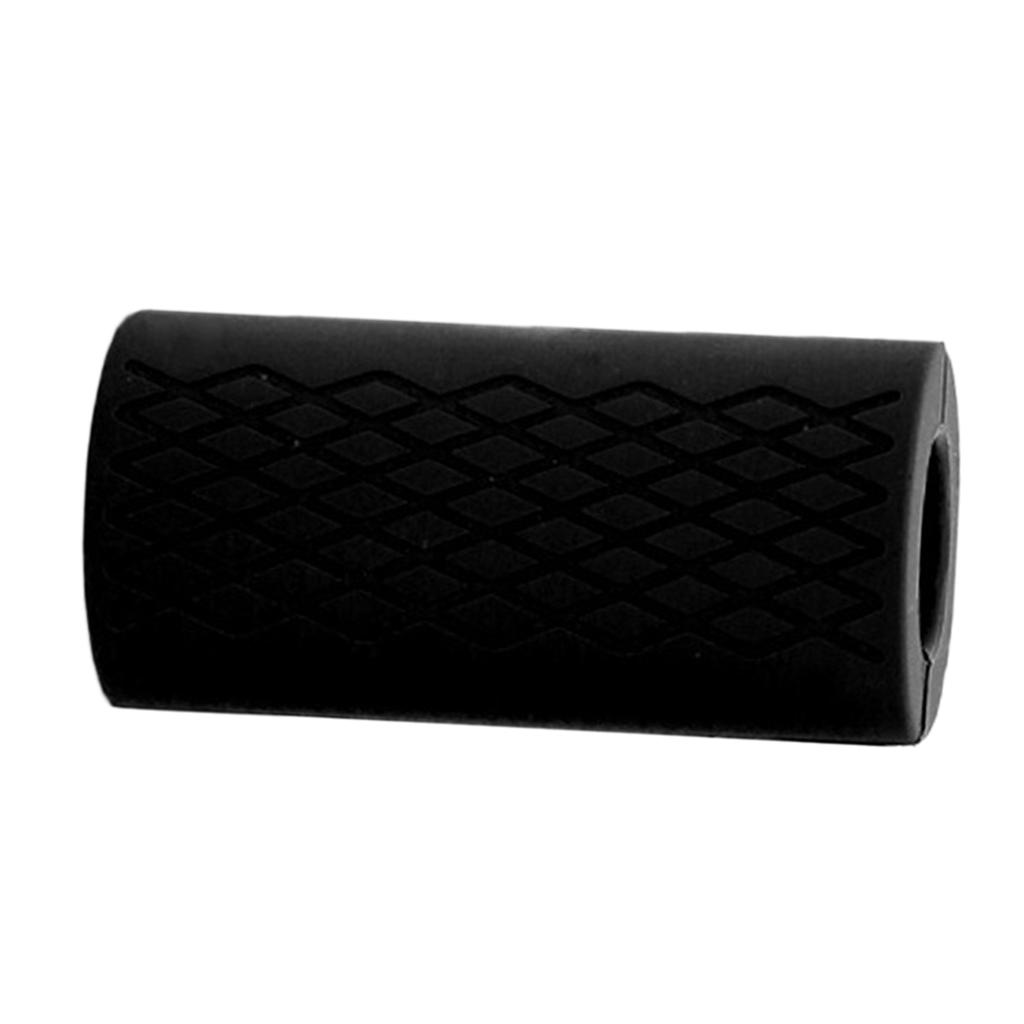 2x Fat Silicone Dumbbell Barbell Grips Home Gym Weight Lifting Arm Grip