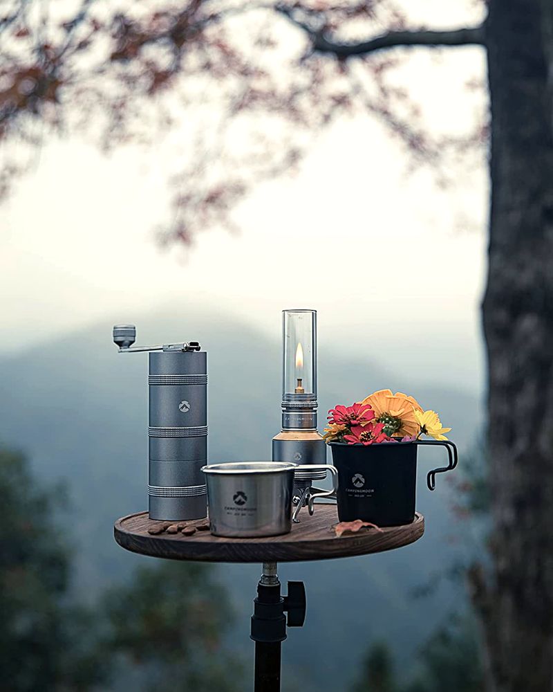 Phụ kiện chuyển đổi Campingmoon Z57 để gắn vào mặt gỗ bàn tròn Campingmoon Z01-T