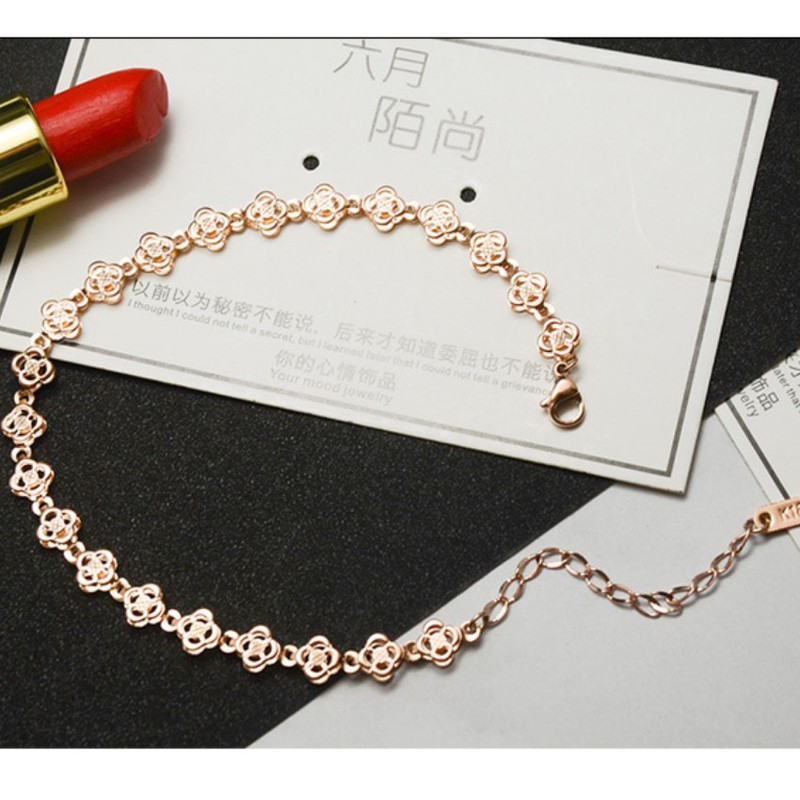 Lắc Chân Hoa Titan Ko Đen Cao Cấp TT 2183