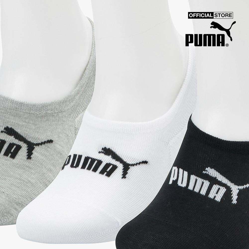 PUMA - Set 3 đôi vớ cổ thấp unisex in logo hiện đại 935730