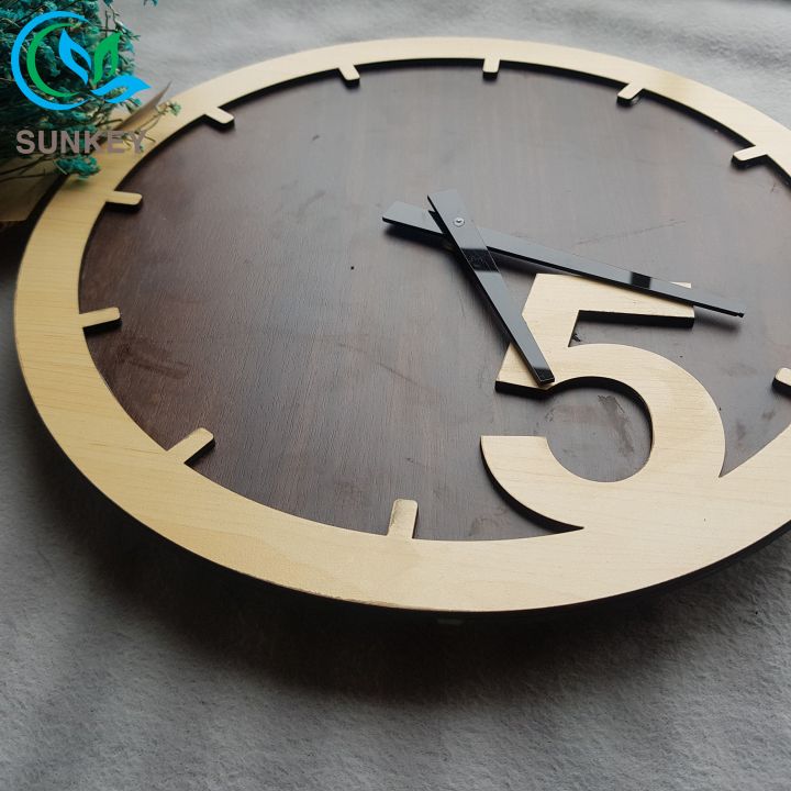 Đồng Hồ Treo Tường Trang Trí - Đường Kính 30cm - Trang Trí Tường, Nhà Cửa - Bảo Hành 1 Năm