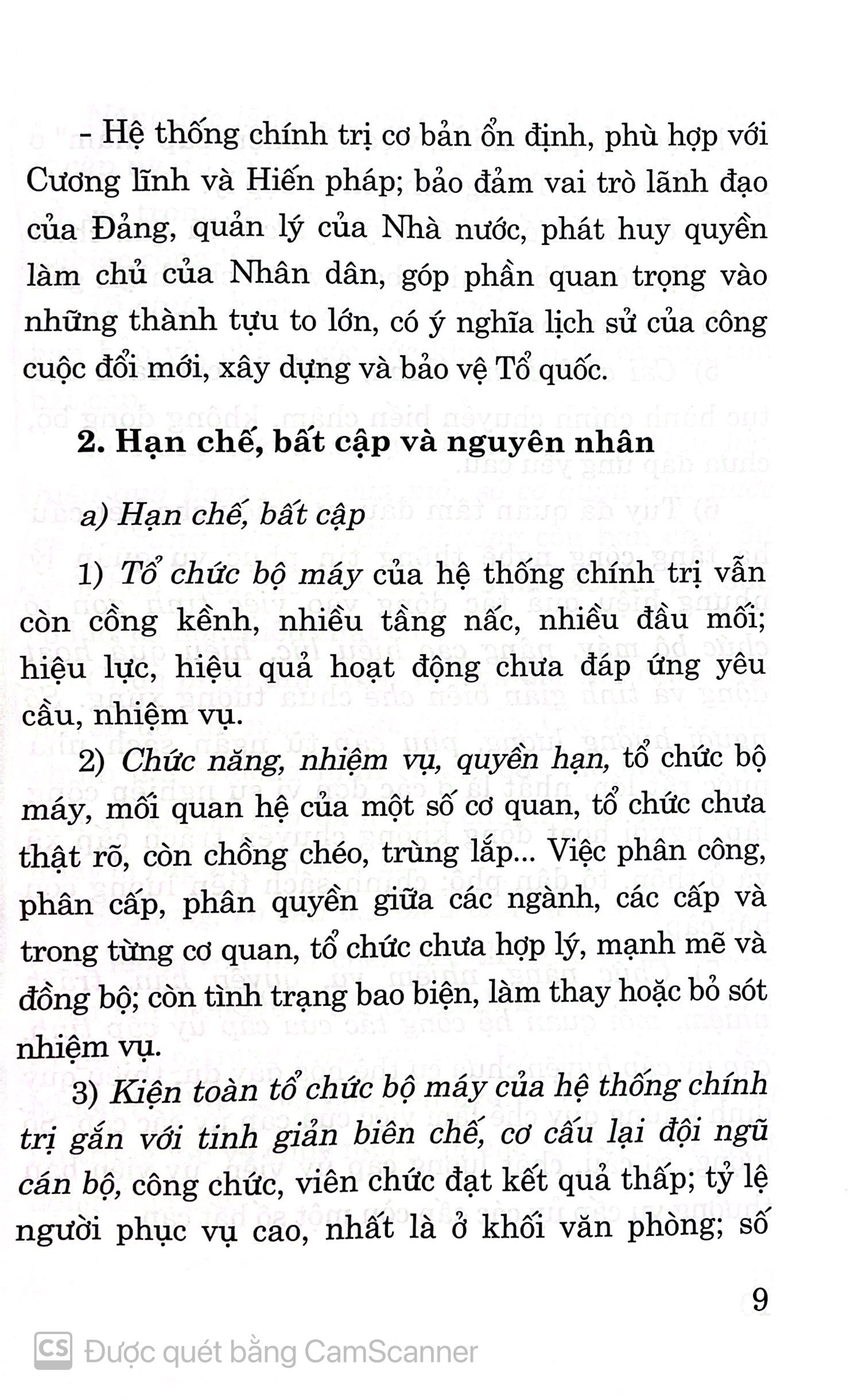 Những nội dung cơ bản và mới trong các nghị quyết hội nghị lần thứ sáu Ban chấp hành Trung ương khoá XII