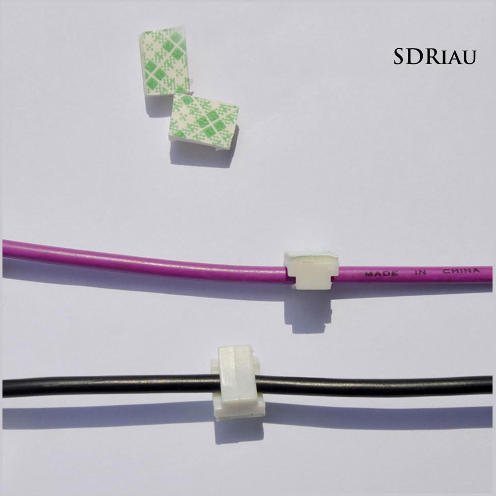 Bộ 40 Kẹp Cố Định Dây Cáp Tiện Dụng Trên Xe Ô Tô
