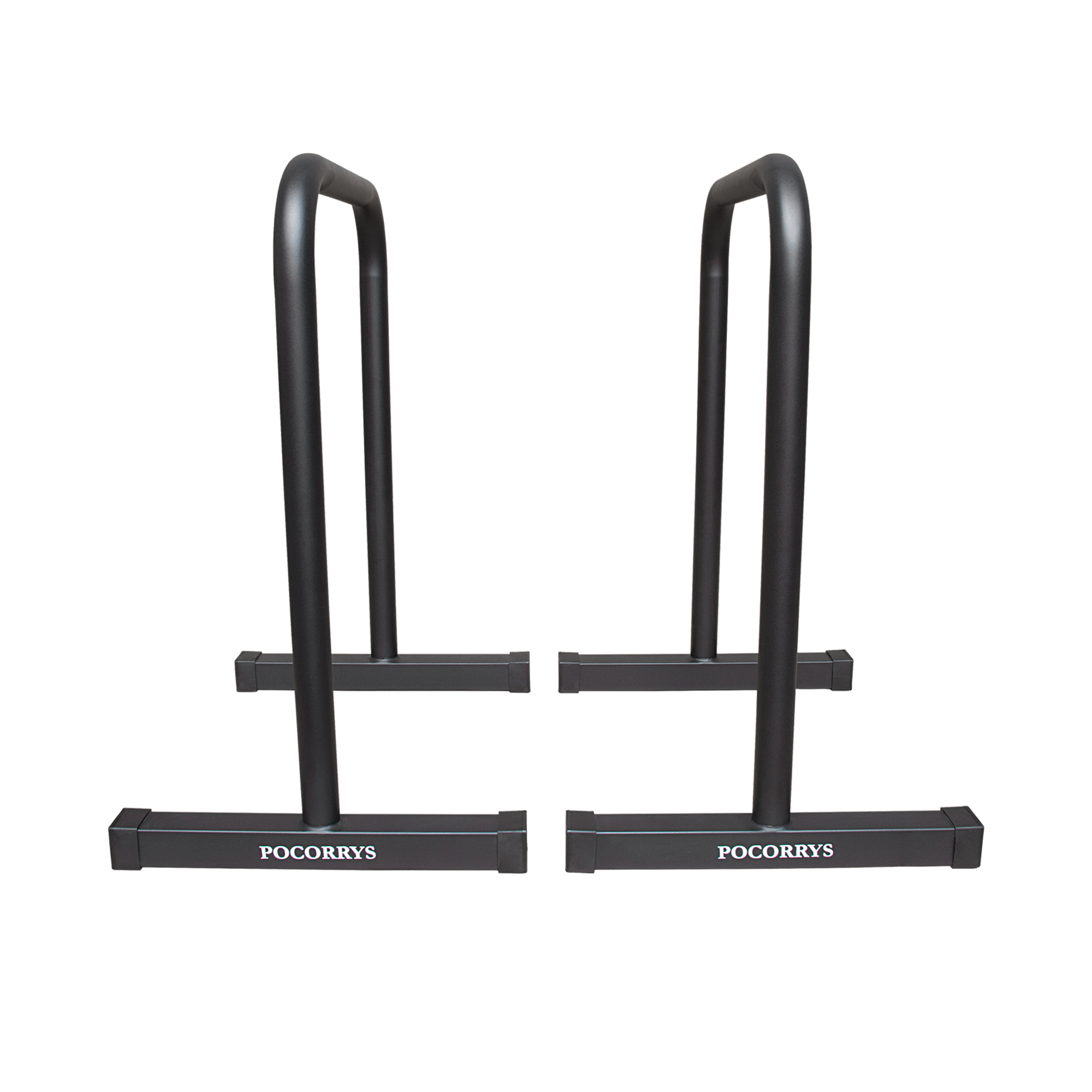 Xà kép Parallettes Dip Bars cao 83cm, Pocorrys PADS-01, Màu đen