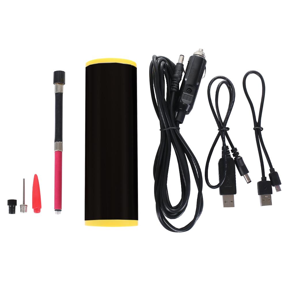 Rechargeable Digital Car Tire Pump Air Compressor Portable Mini Air Inflator Hand Held Tire Pump with Digital LCD LED