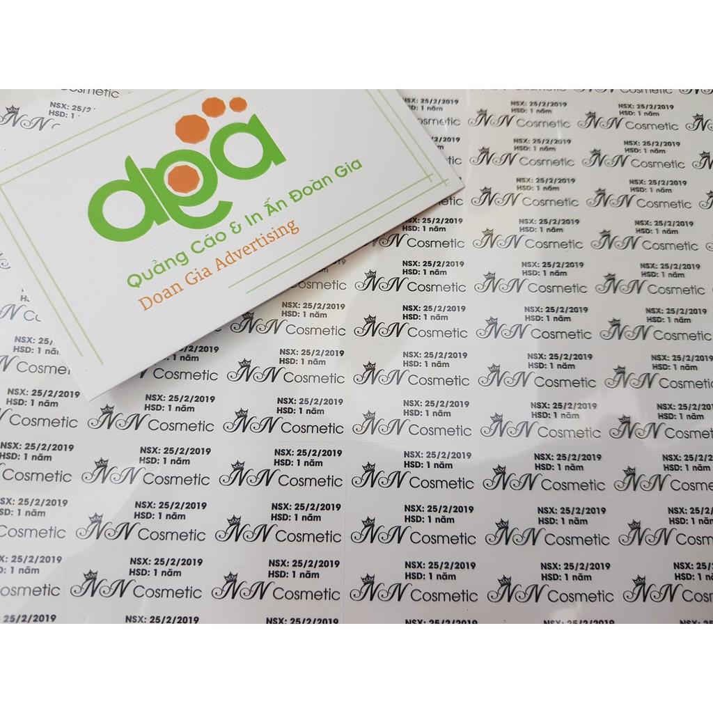Decal bể niêm phong, bảo hành 2.5x1cm 1000 tem