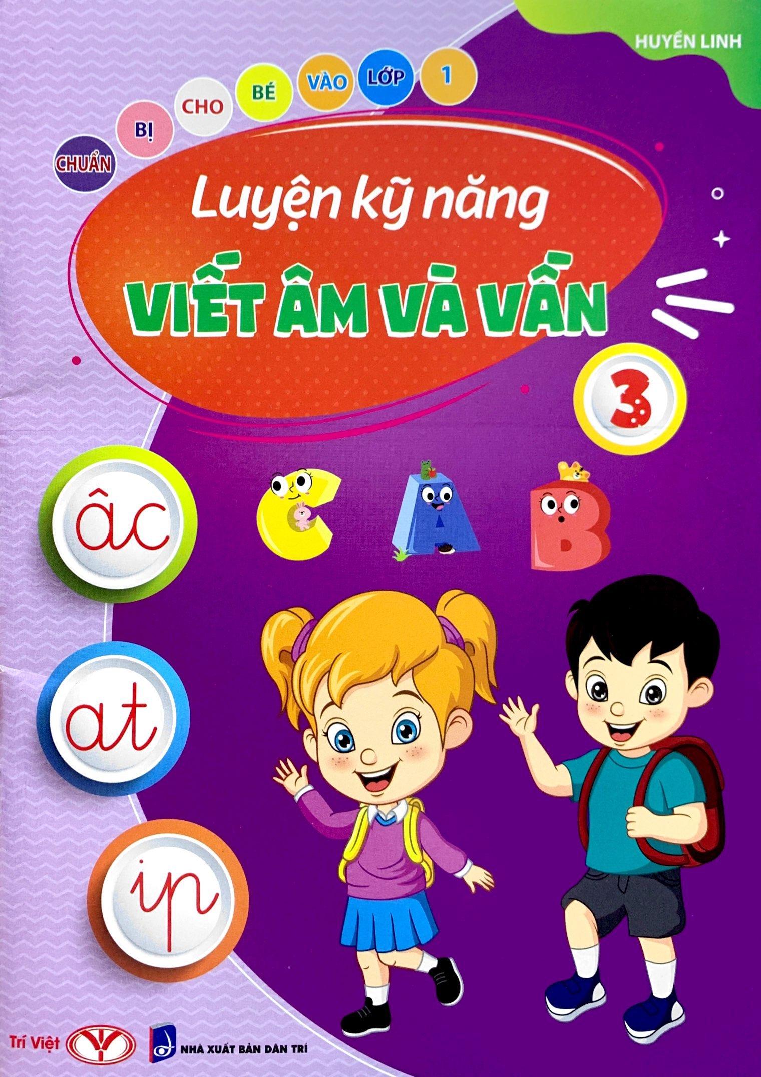 Chuẩn Bị Cho Bé Vào Lớp 1 - Luyện Kỹ Năng Viết Âm Và Vần 3